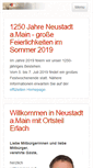 Mobile Screenshot of neustadt-erlach.de